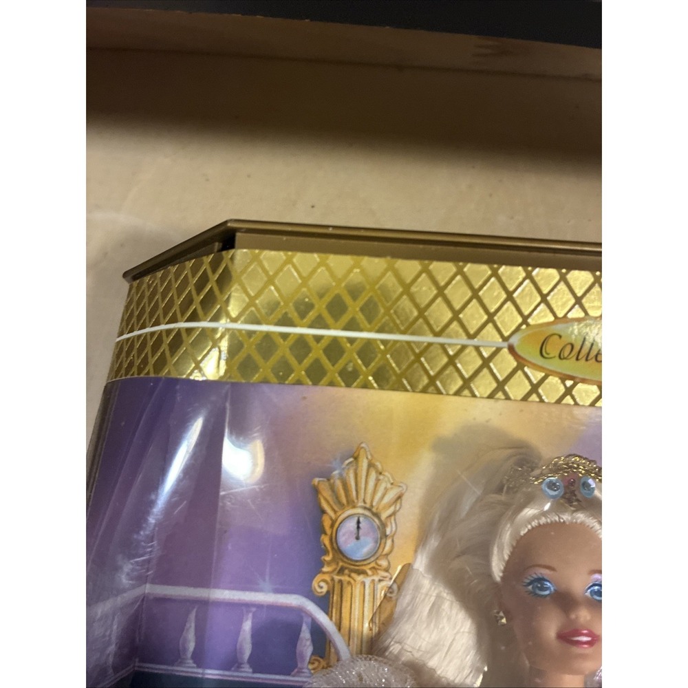 Vtg Barbie as Cinderella 1996 Mattel Collector Edition NRFB Fairytale Princess - Picture 7 of 9